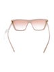Prada Square Gradient Sunglasses