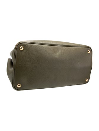 Prada Saffiano Leather Double Tote Large