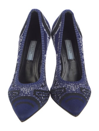 Prada Printed Pumps