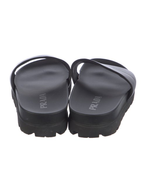 Prada Leather Slides