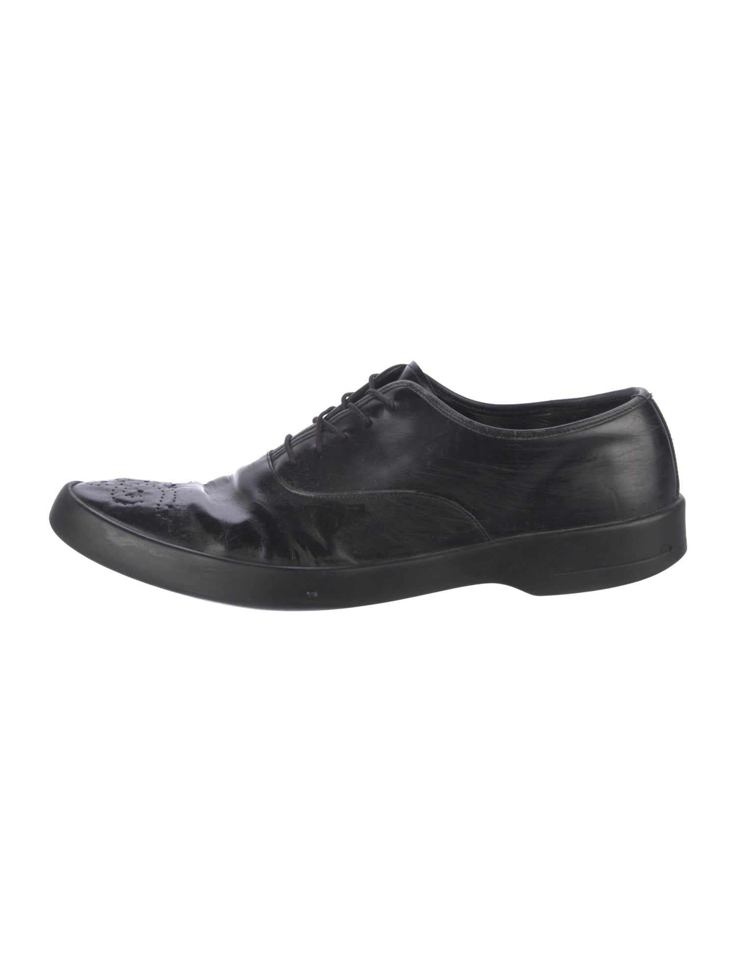Prada Leather Oxfords