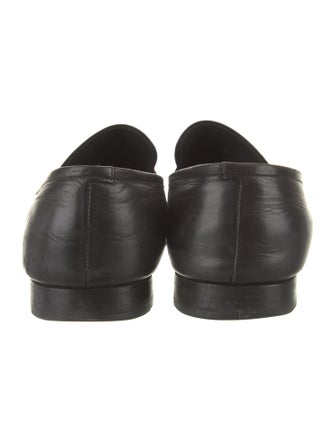 Prada Leather Dress Loafers