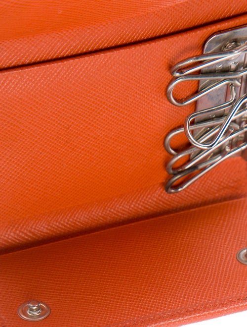 Prada Orange coin purse