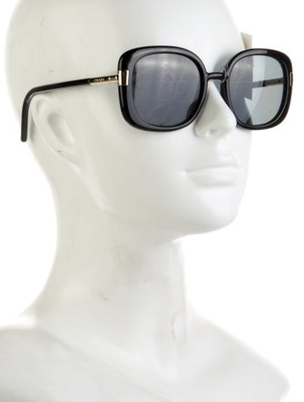 Prada Square Tinted Sunglasses
