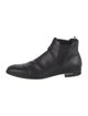 Prada Leather Chelsea Boots