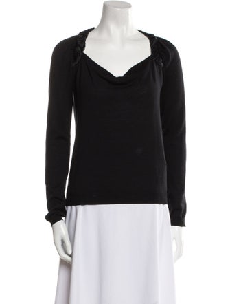 Prada Square Neckline Sweater