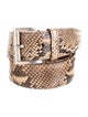 Prada Snakeskin Belt