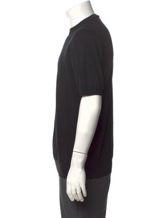 Prada Virgin Wool Crew Neck Pullover