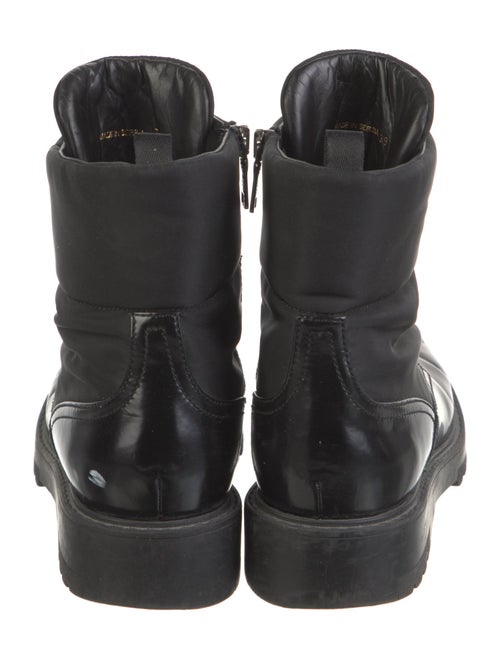 Prada Nylon Combat Boots