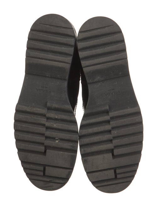 Prada Nylon Combat Boots