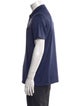 Prada Collar Short Sleeve Polo Shirt