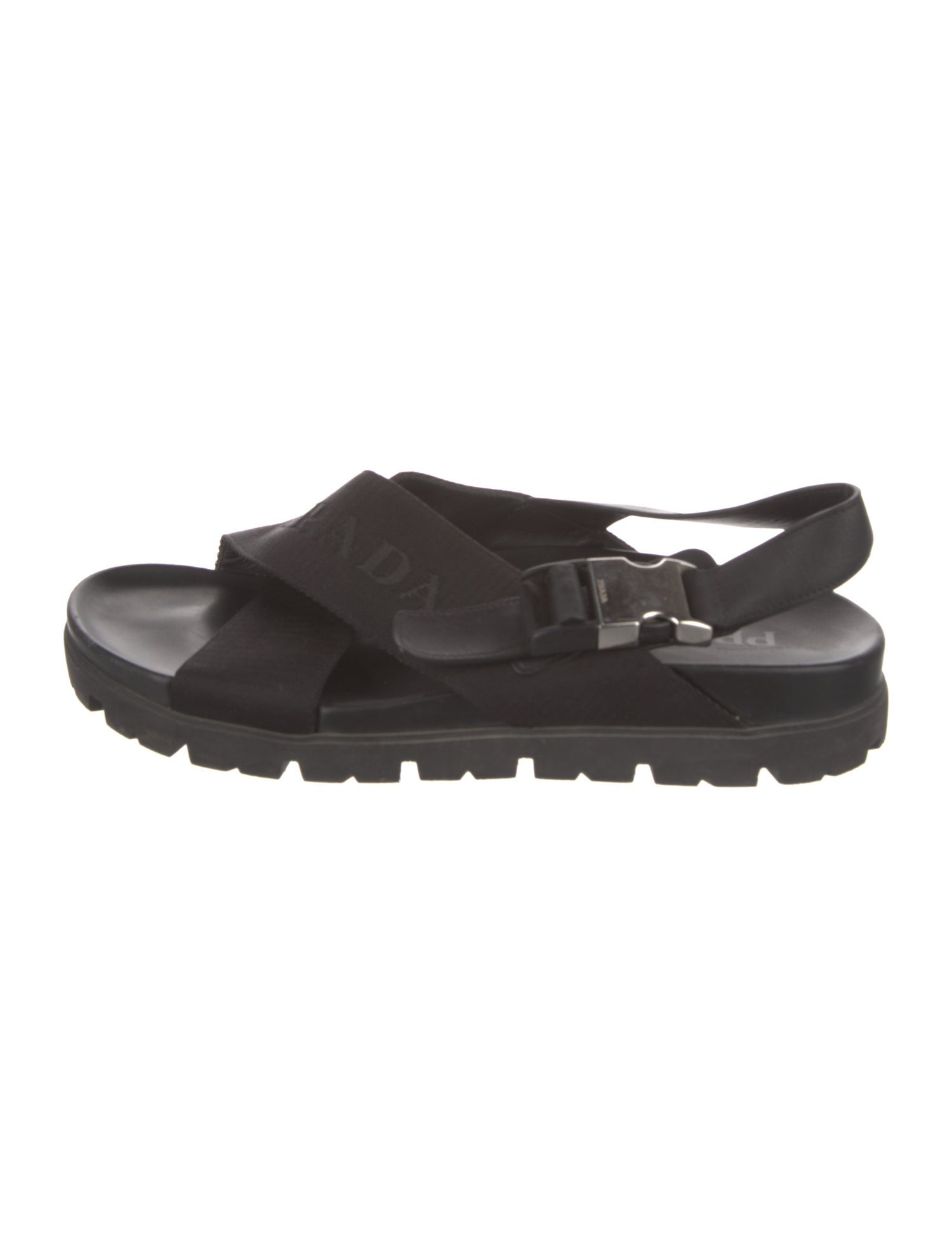 Prada Nylon Sandals - Black Sandals, Shoes - PRA1056812 | The RealReal