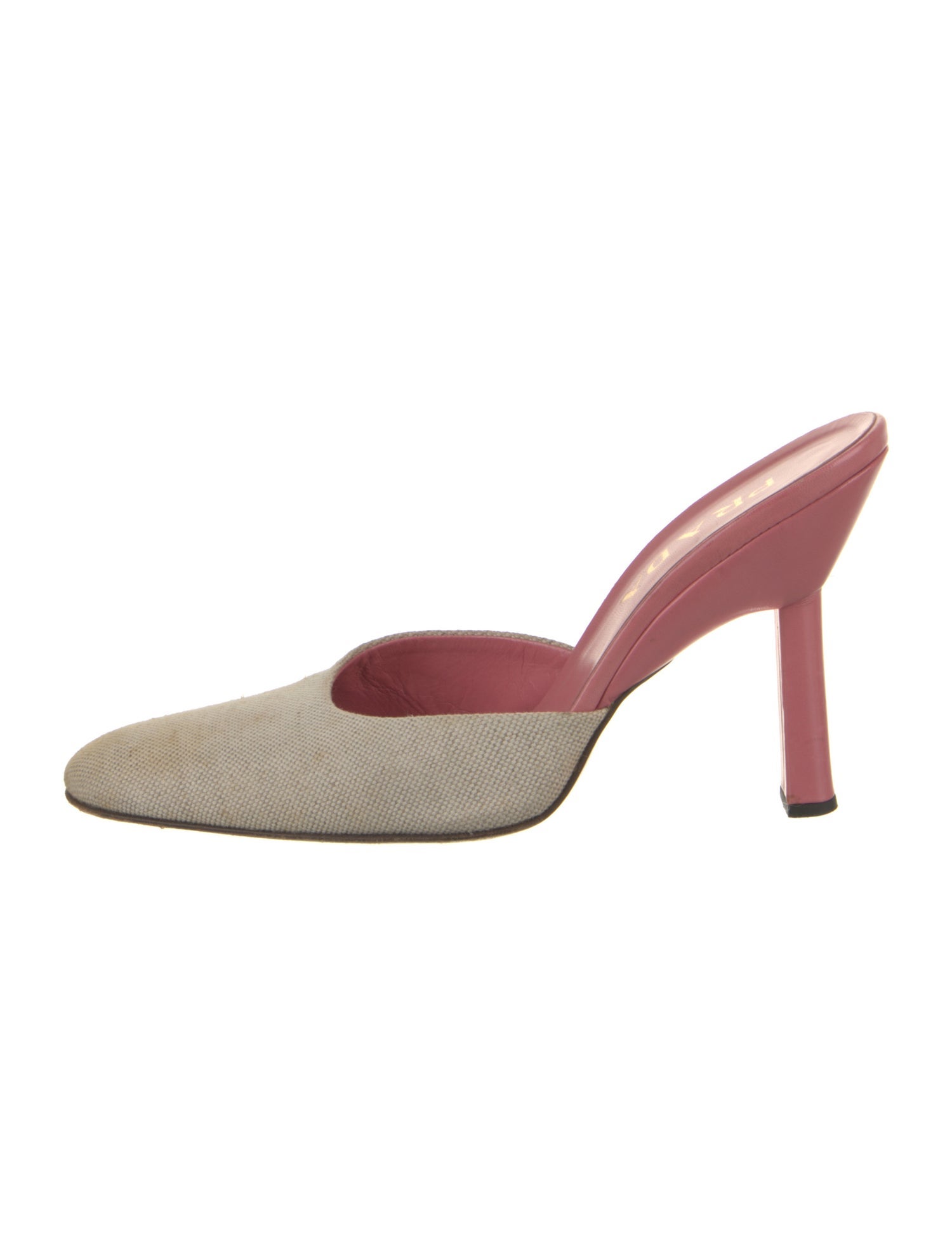 Prada Canvas Mules