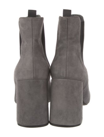 Prada Suede Chelsea Boots