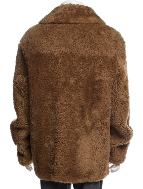 Prada 2016 Shearling Peacoat