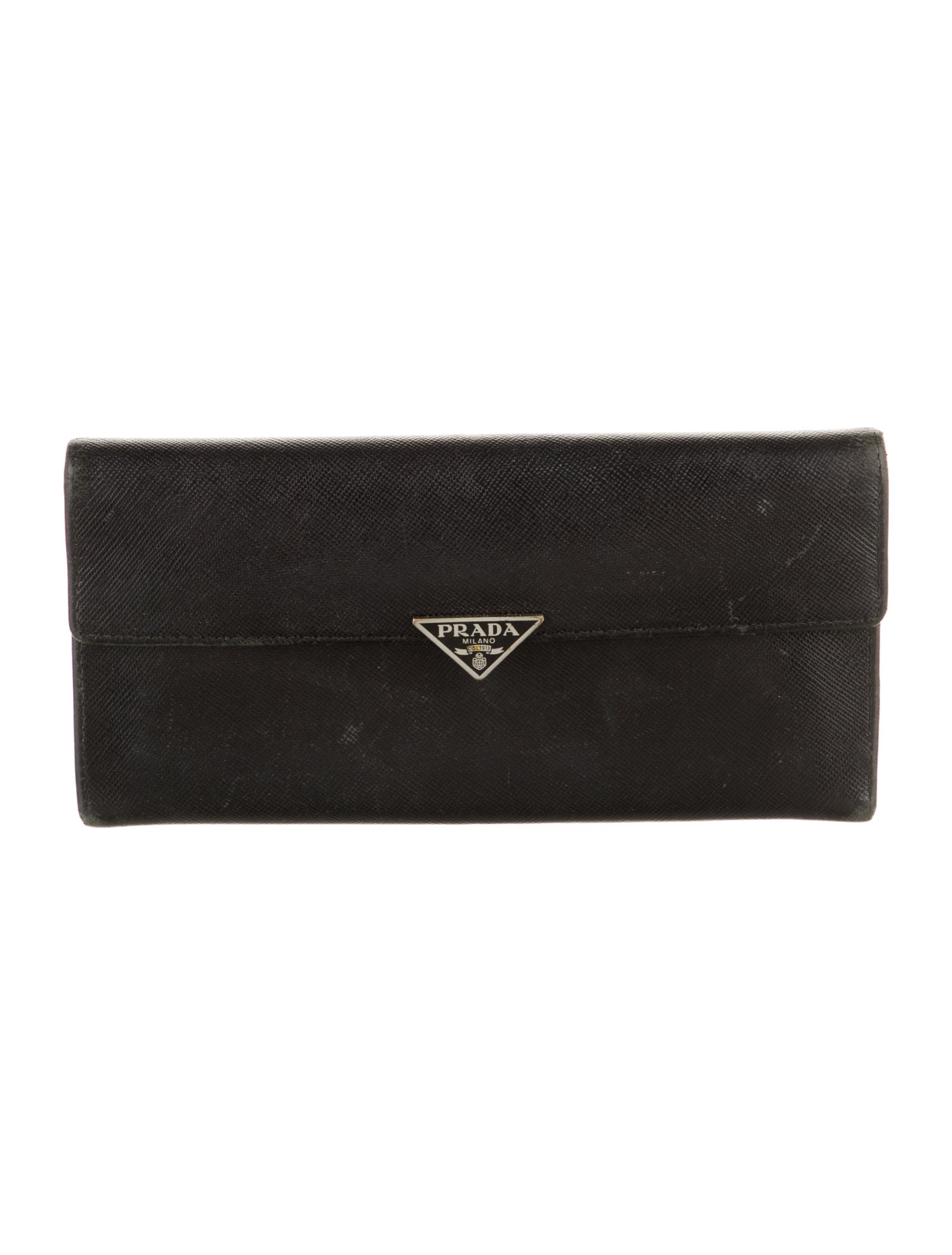 Prada Saffiano Leather Continental Wallet