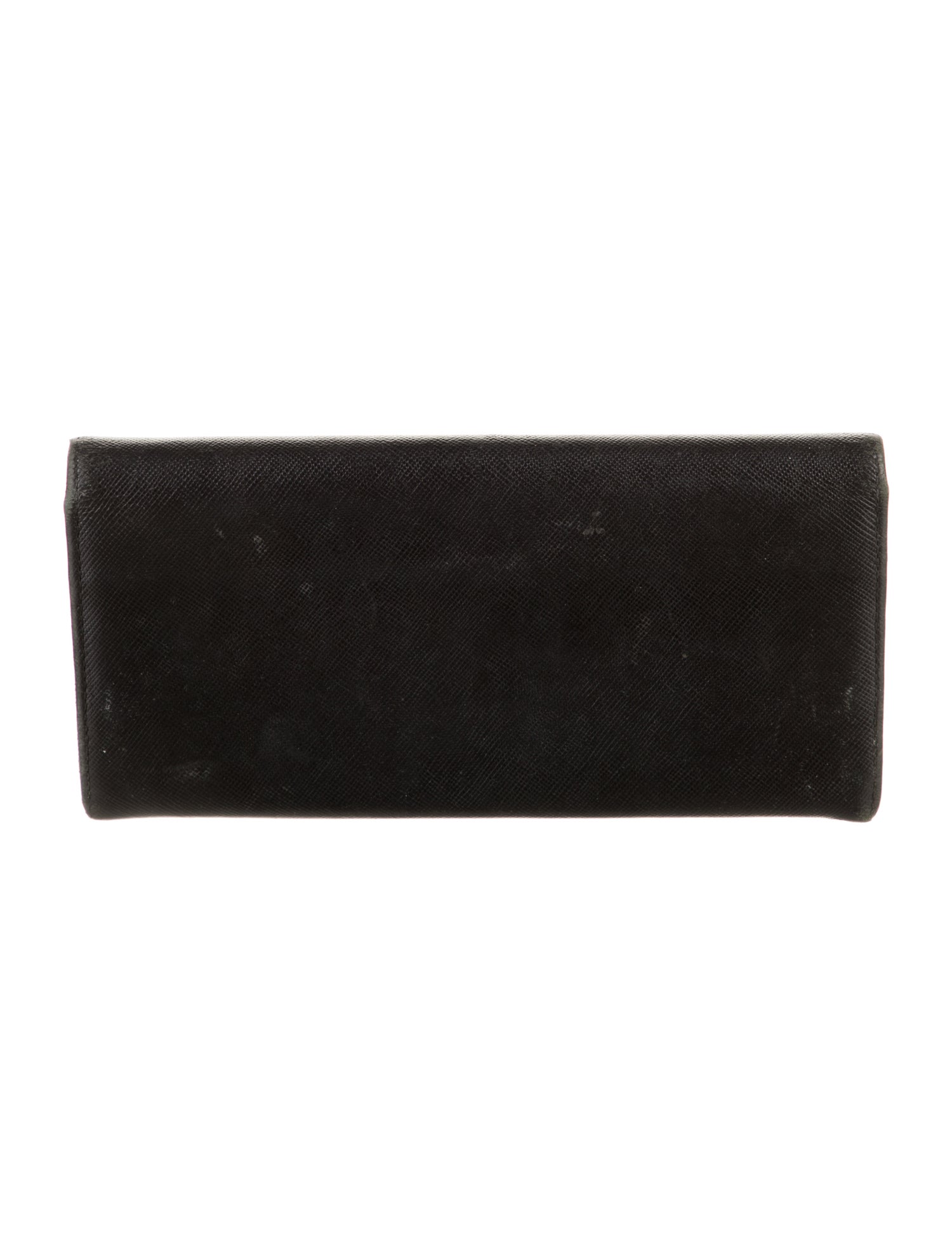 Prada Saffiano Leather Continental Wallet