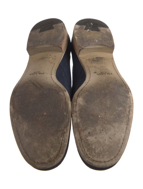 Prada Suede Lace-Up Boots