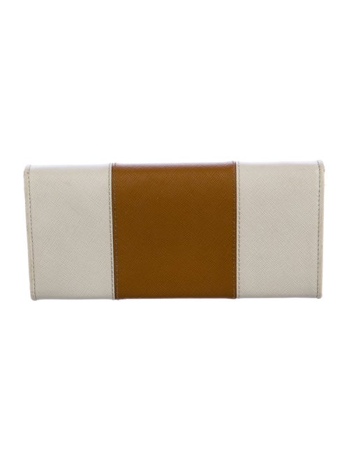 Prada Leather Continental Wallet