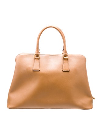 Prada Saffiano Leather Galleria Double Zip