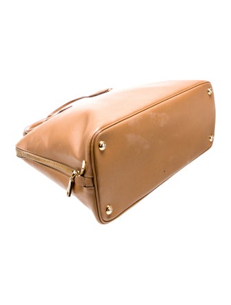 Prada Saffiano Leather Galleria Double Zip