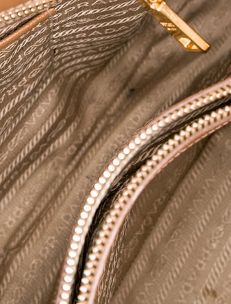 Prada Saffiano Leather Galleria Double Zip