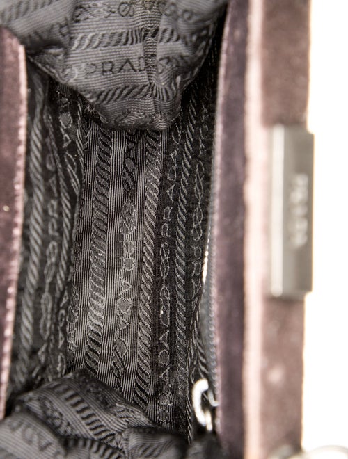 Prada Velvet Mini Velluto Frame Mini Vintage