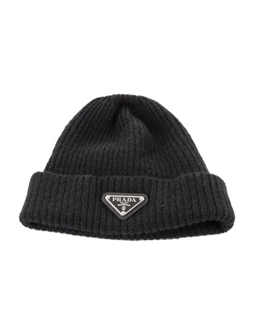 Prada knitted beanie