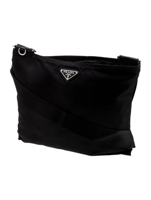 Prada Vela Nylon Messenger Bag