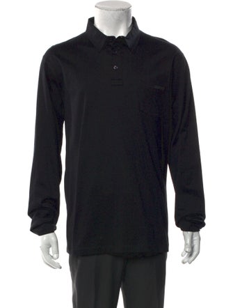 Prada 2021 V-Neck Polo Shirt