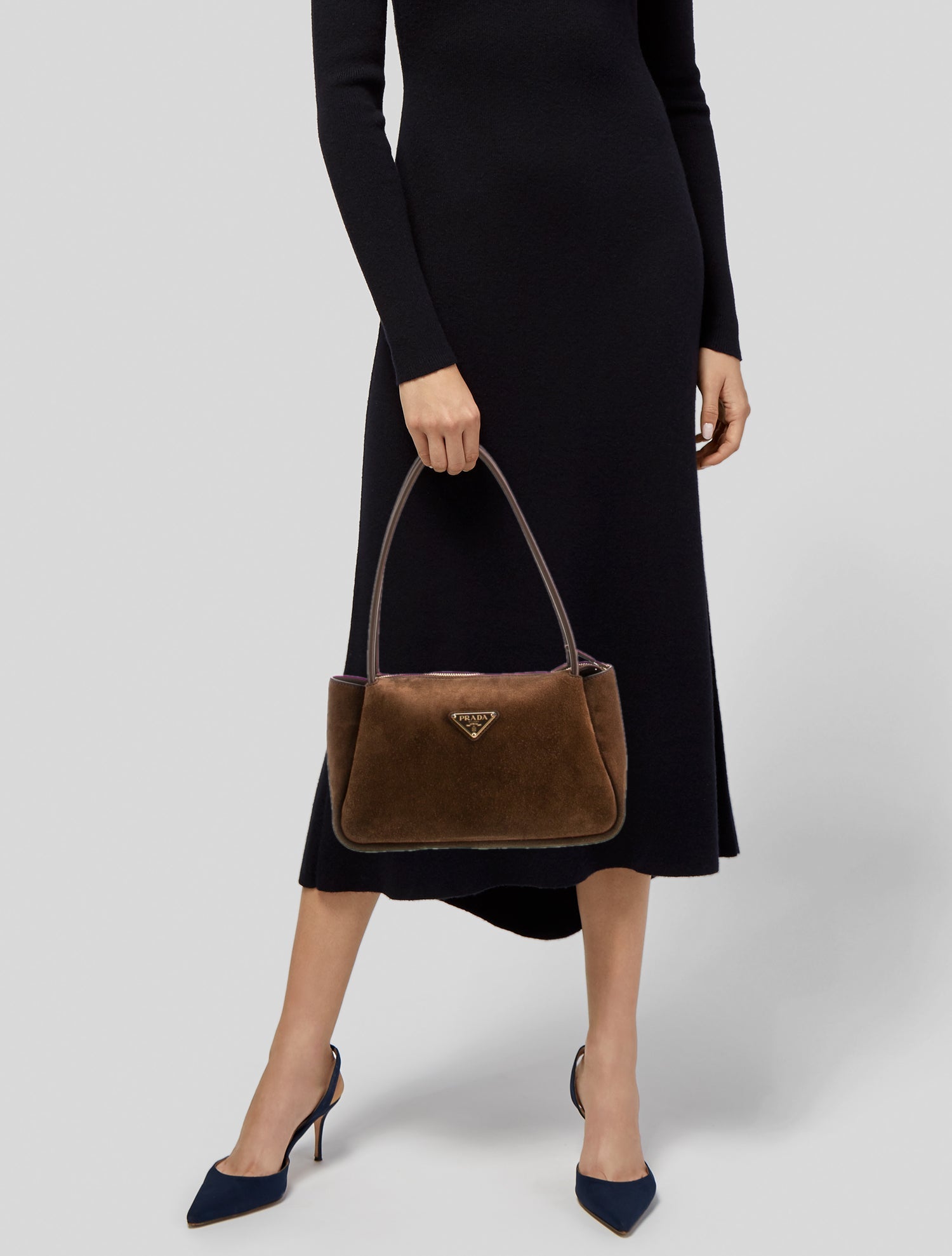 PRADA DARLING HANDBAG スエード Prada Darling Leather Handbag | Saks Fifth Avenue