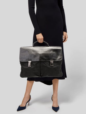 Prada Tessuto Nylon Briefcase