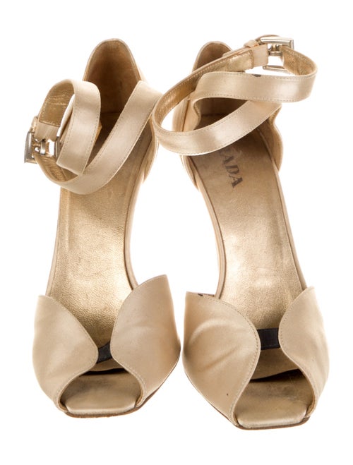Prada Satin D'Orsay Pumps