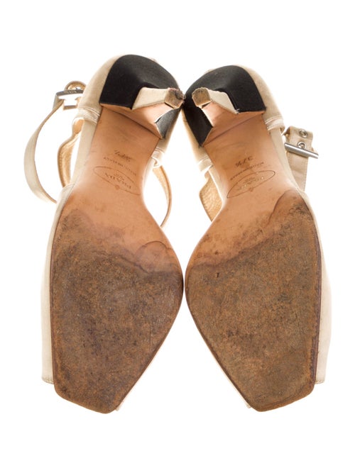 Prada Satin D'Orsay Pumps