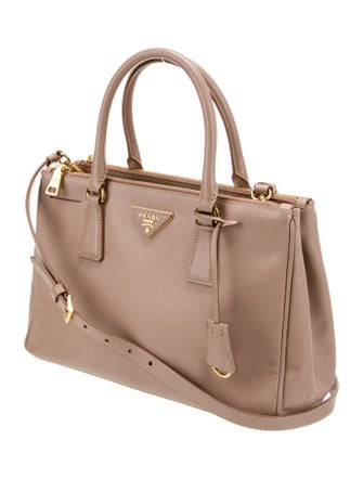 Prada Saffiano Leather Galleria Double Zip Medium