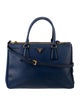 Prada Saffiano Lux Leather Galleria Double Zip Medium