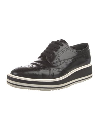 Prada Patent Leather Oxfords