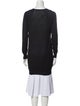 Prada Wool V-Neck Tunic