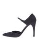 Prada Suede D'Orsay Pumps