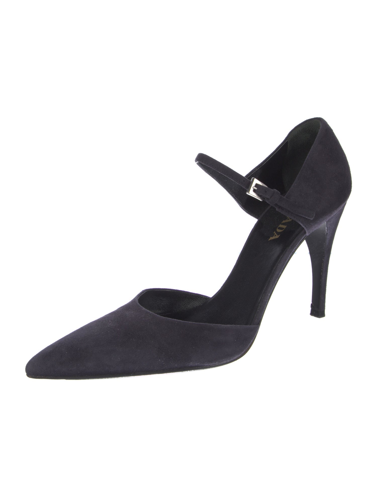 Prada Suede D'Orsay Pumps