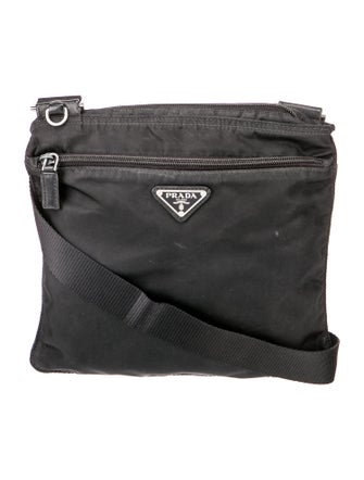 Prada Vela Nylon Messenger Bag