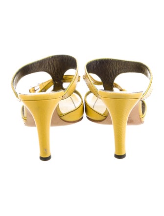 Prada Leather Slides