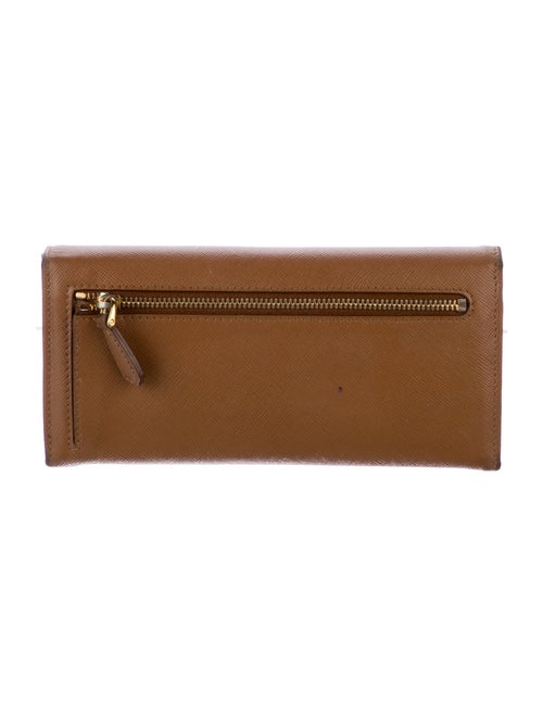 Prada Saffiano Metal Leather Wallet
