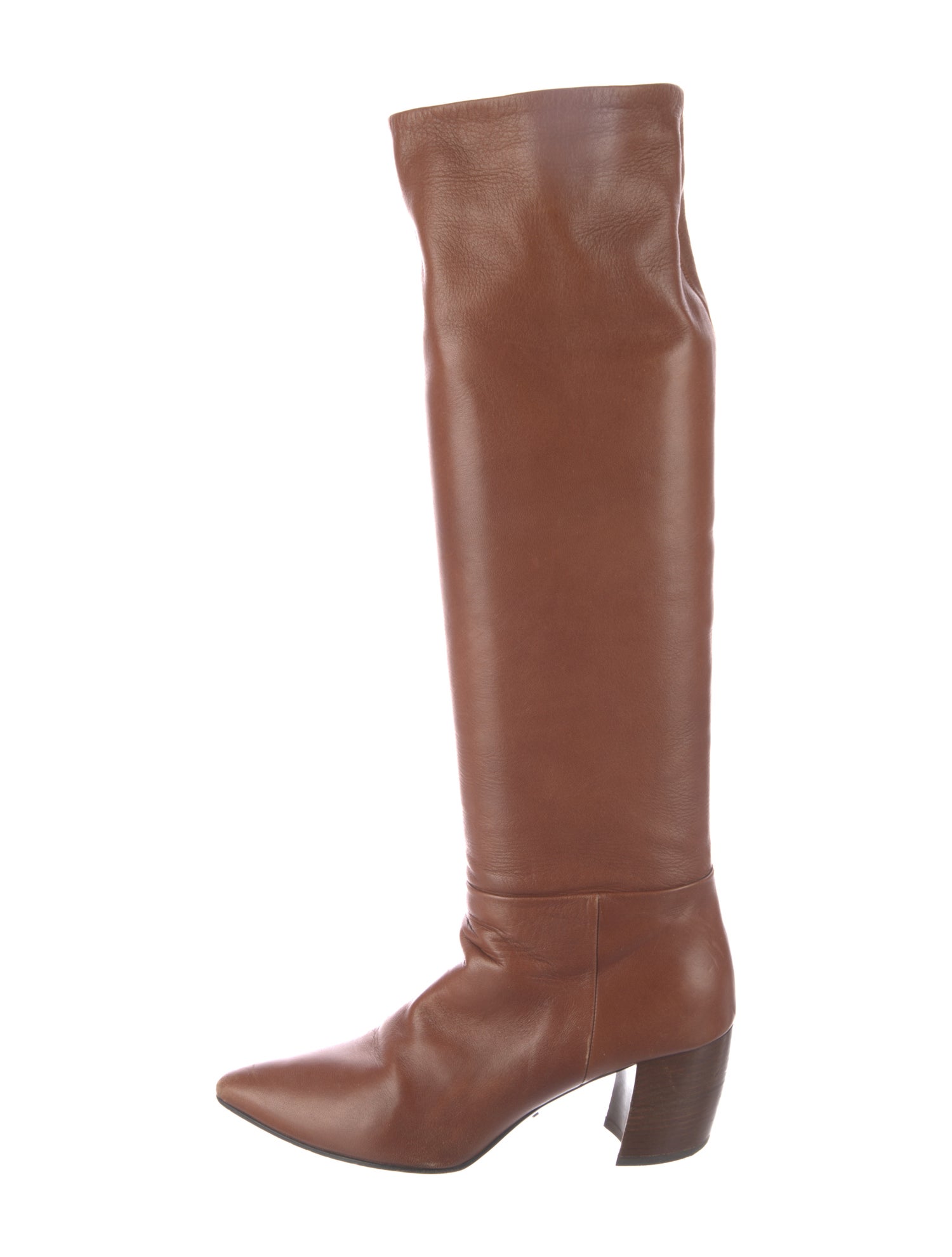 Prada Leather Riding Boots