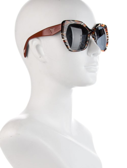 Prada Oversize Tinted Sunglasses