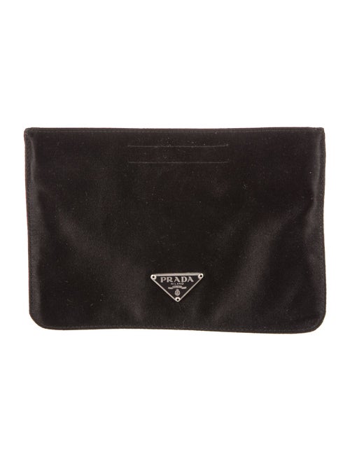 Prada Satin Flat Pouch