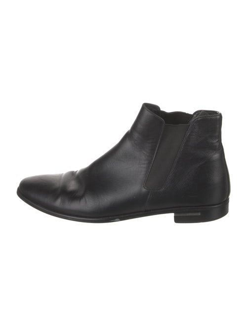 Prada Leather Chelsea Boots