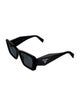 Prada Square Tinted Sunglasses