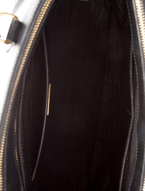 Prada Saffiano Lux Leather Galleria Double Zip Large