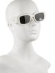 Prada Square Tinted Sunglasses